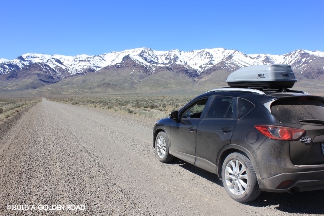 Mazda CX-5 on The Gravel Road That Goes Forever