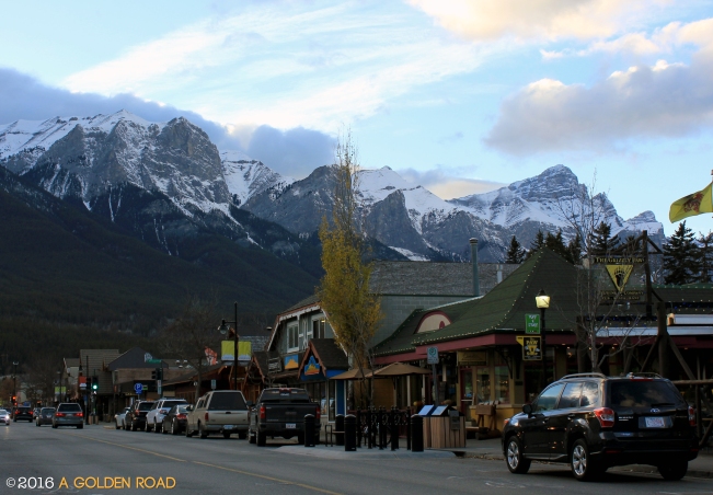 Downtown Canmore, AB